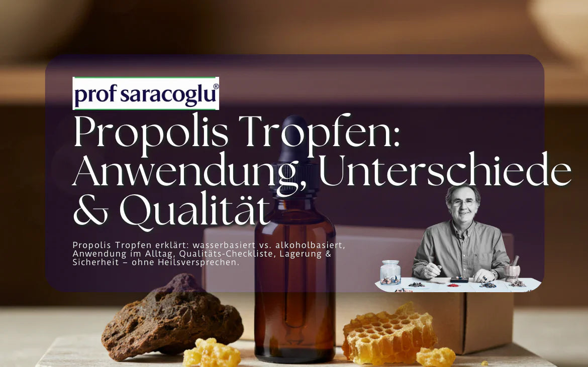 Propolis Tropfen: Anwendung, Unterschiede & Qualität