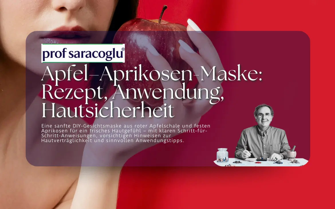 Apfel–Aprikosen-Maske: Rezept, Anwendung, Hautsicherheit