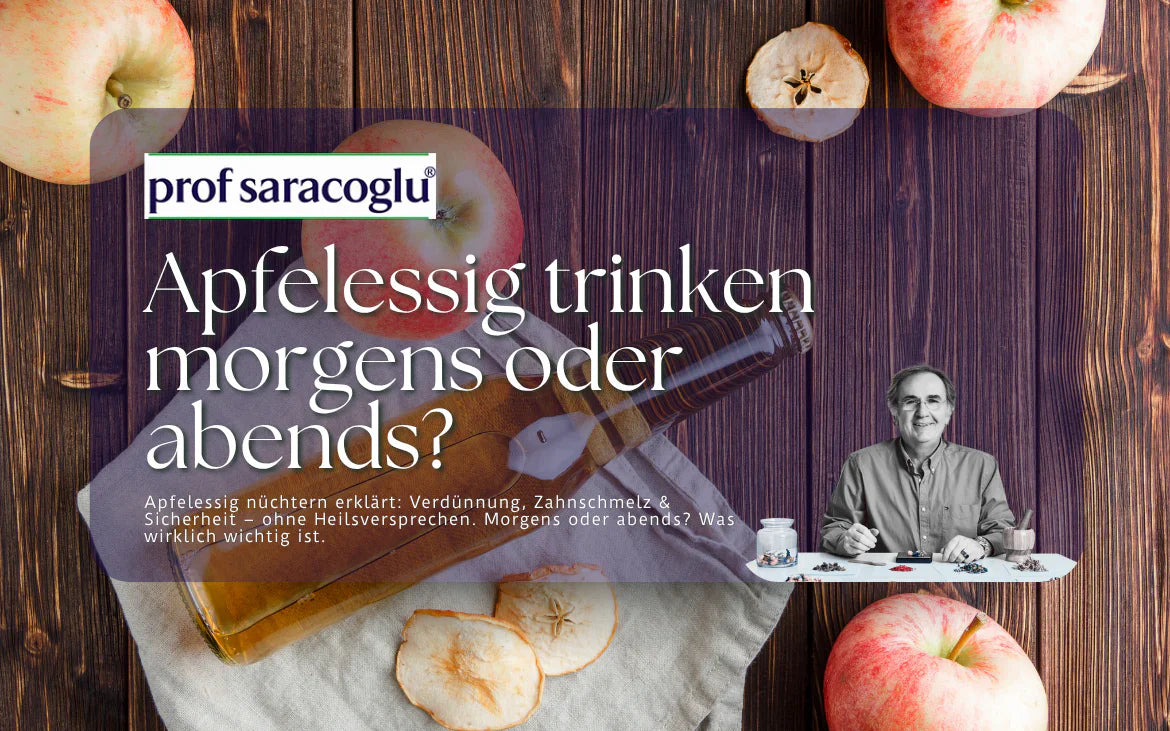 Apfelessig trinken – morgens oder abends? Anwendung, Sicherheit & Mythencheck