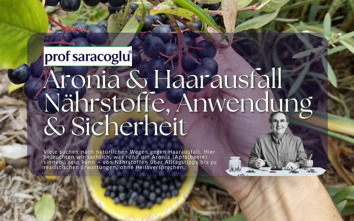 Aronia & Haarausfall - Nährstoffe, Anwendung & Sicherheit