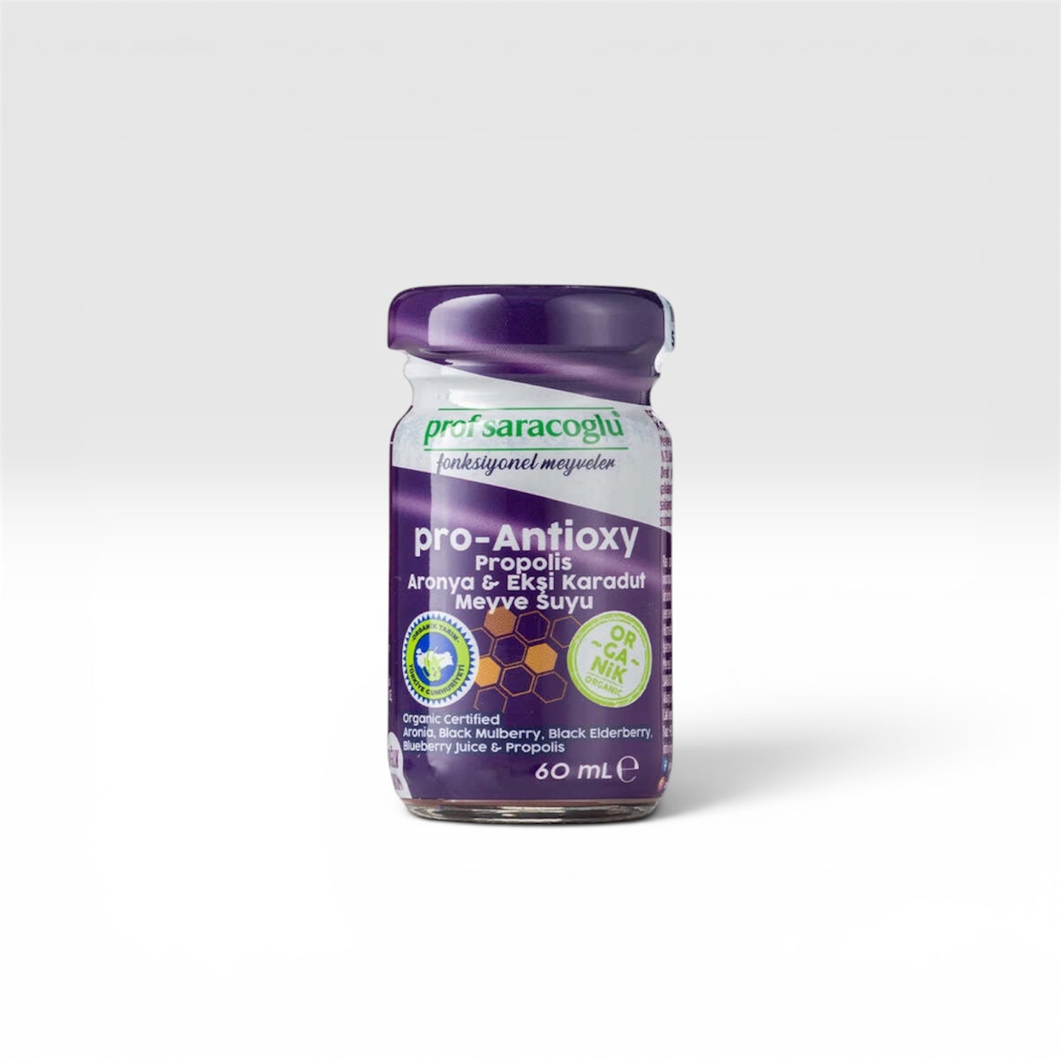 Pro–Antioxy Bio-Propolis-Aronia-Sauermaulbeere Shot (5 × 60 ml)