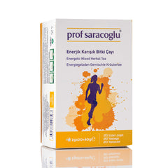 Energetische gemischte Kräuterteebeutel