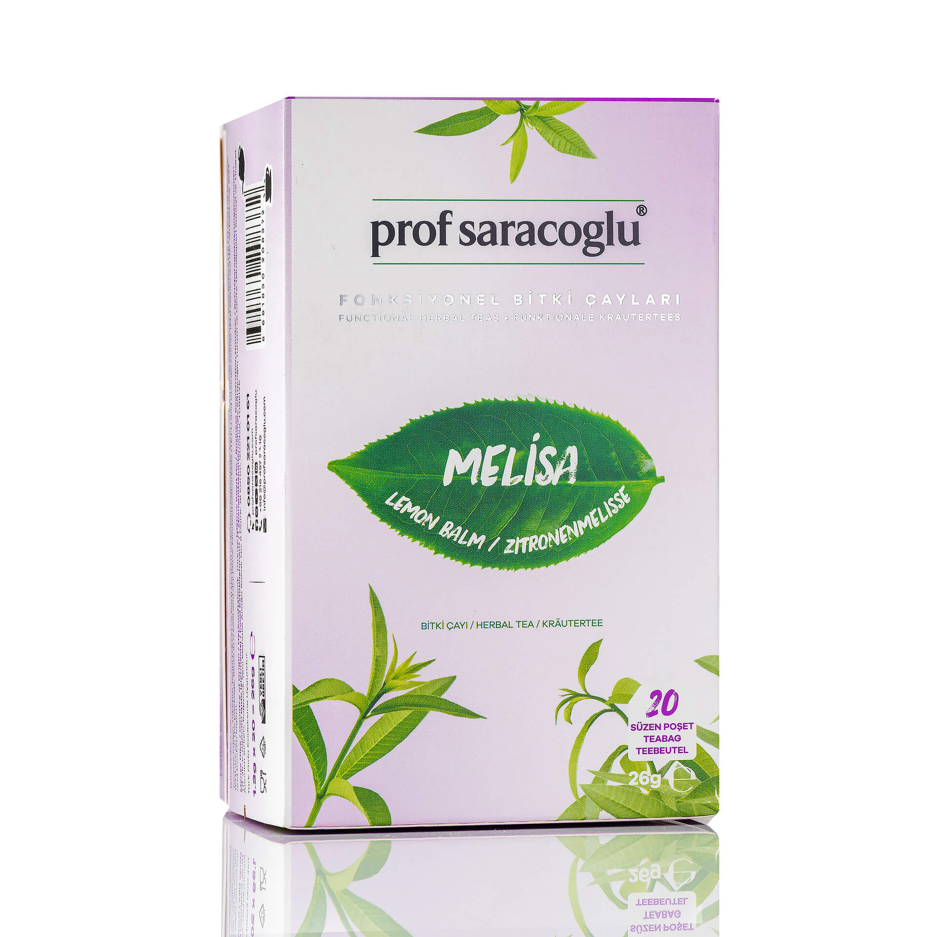 Zitronenmelisse (Melissa officinalis) - Kräuterteebeutel