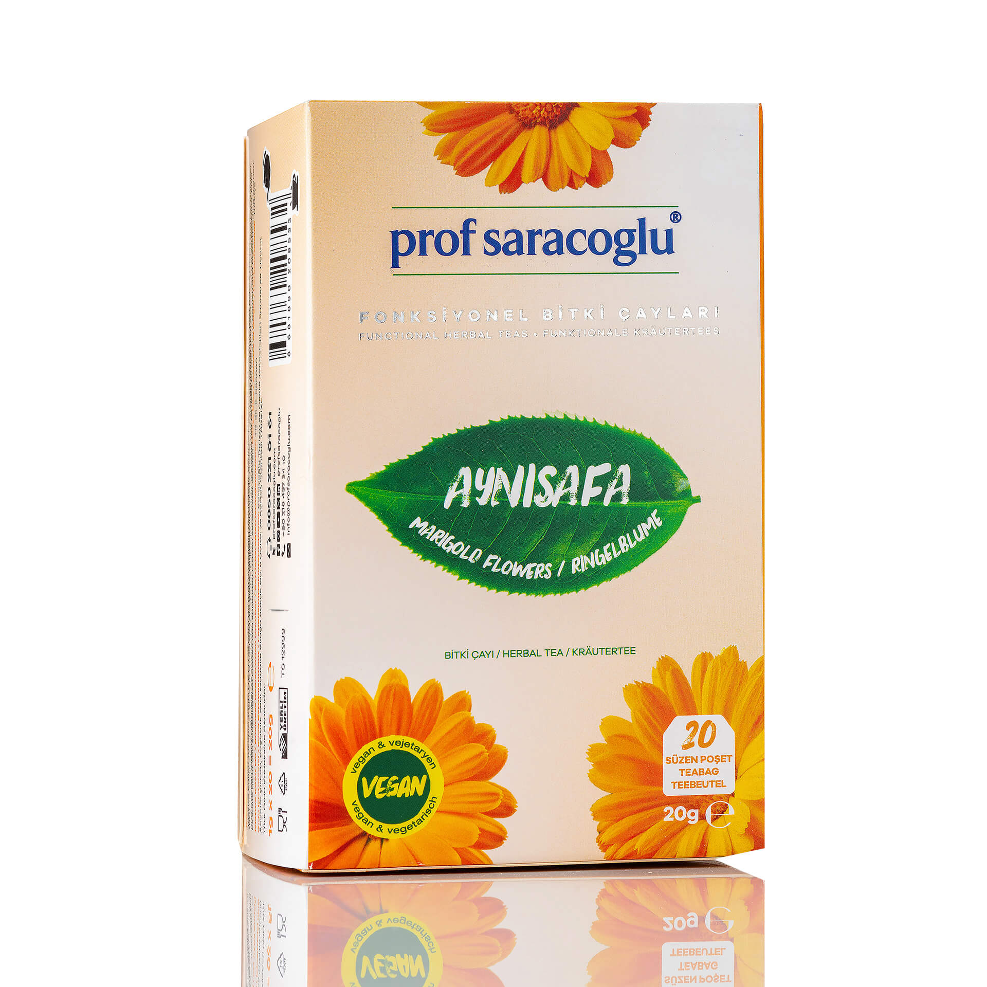 Ringelblume(Calendula officinalis) - herbal teabags Hauptbild