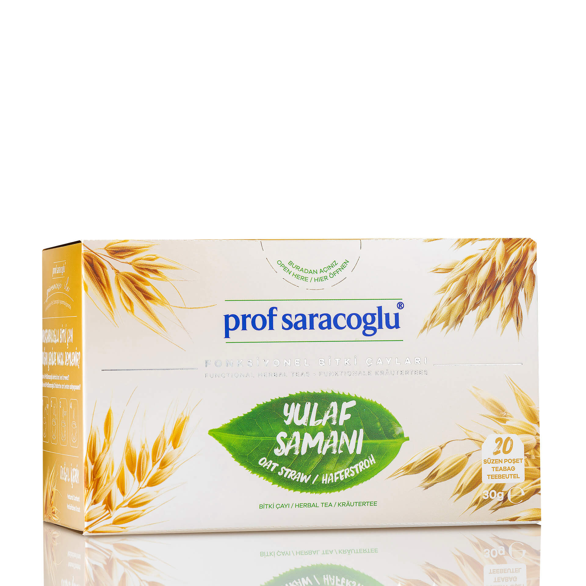 Hafer Stroh (Avena sativa) - Kräuterteebeutel (20 Beutel) Zweitbild