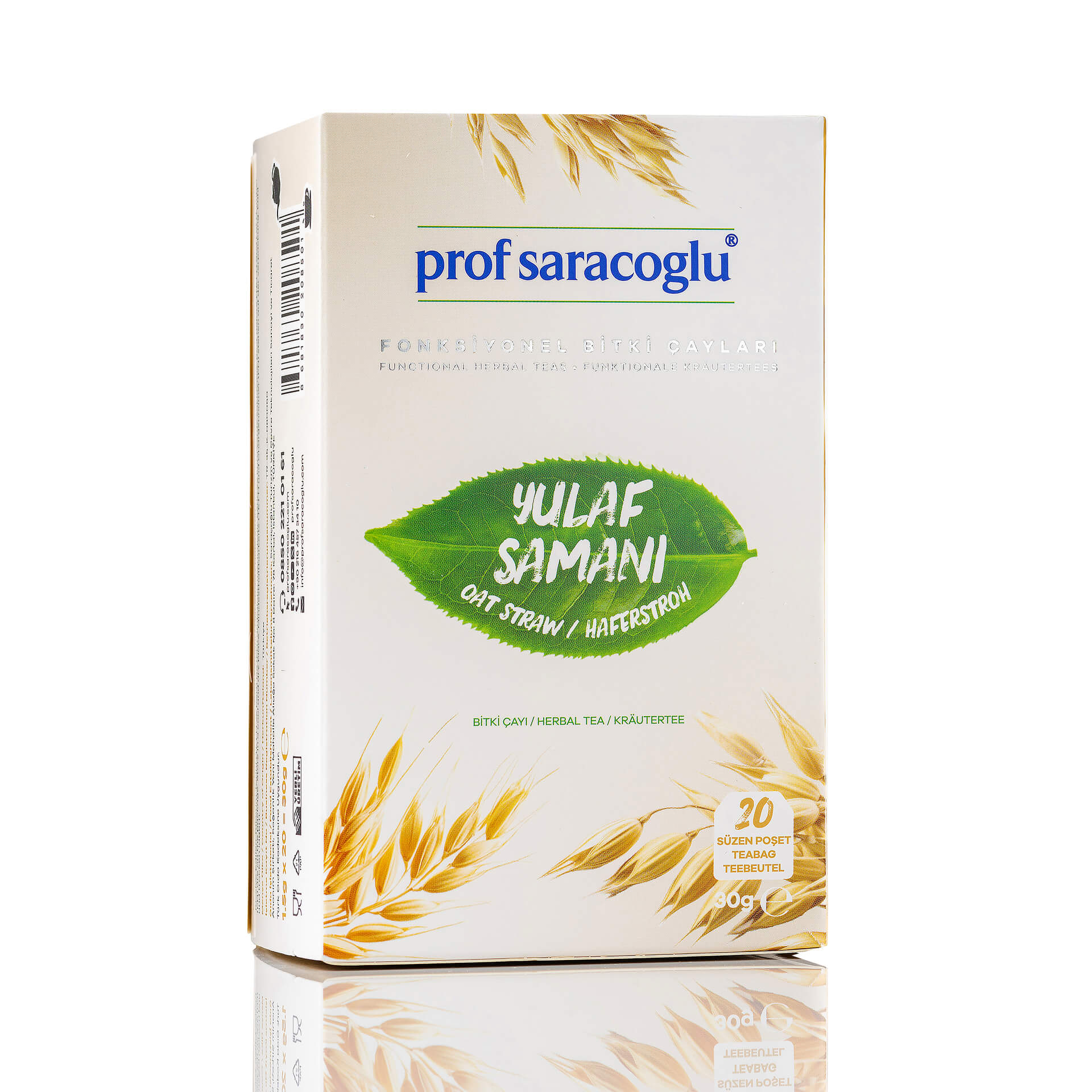 Hafer Stroh (Avena sativa) - Kräuterteebeutel Hauptbild